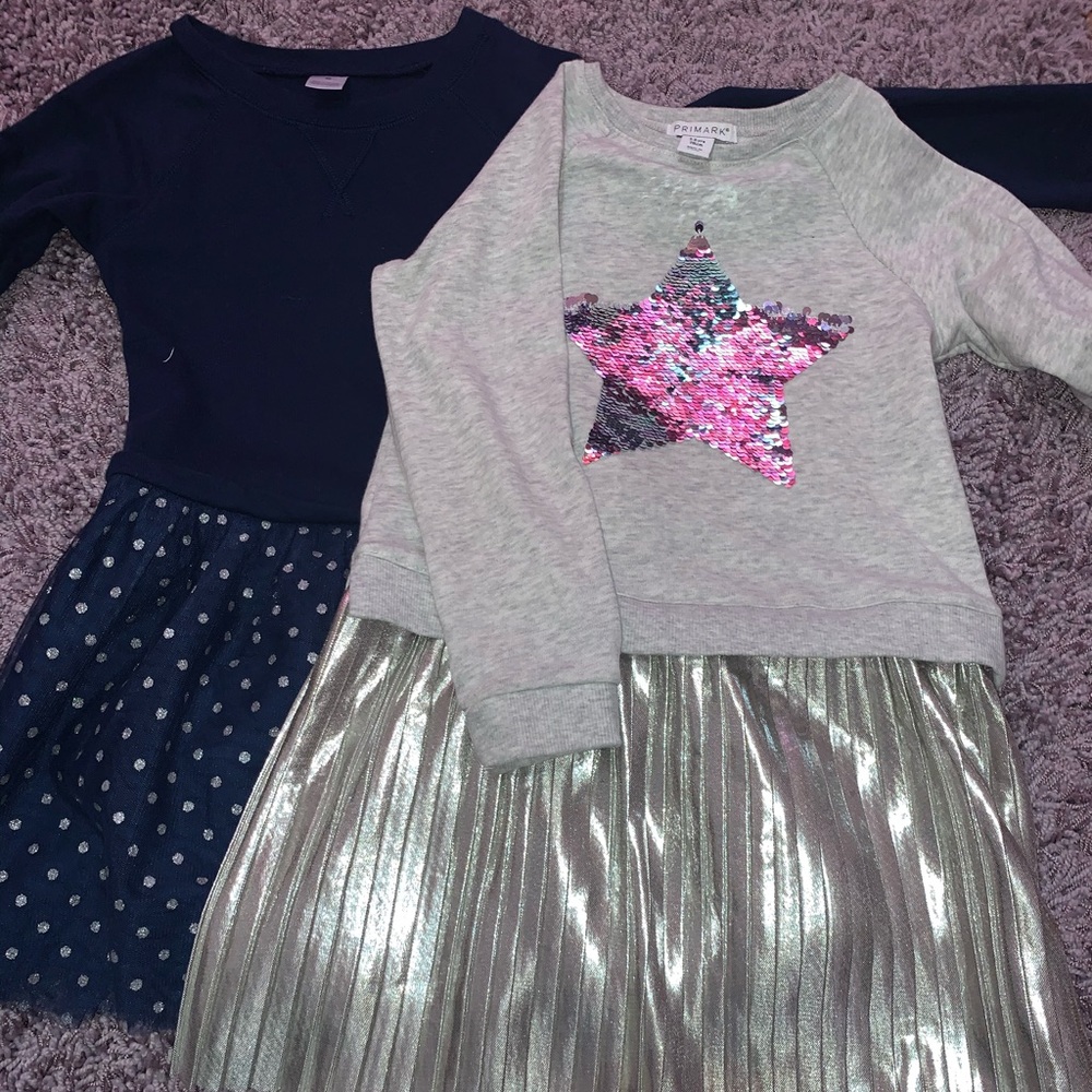 Little girl shirt dress